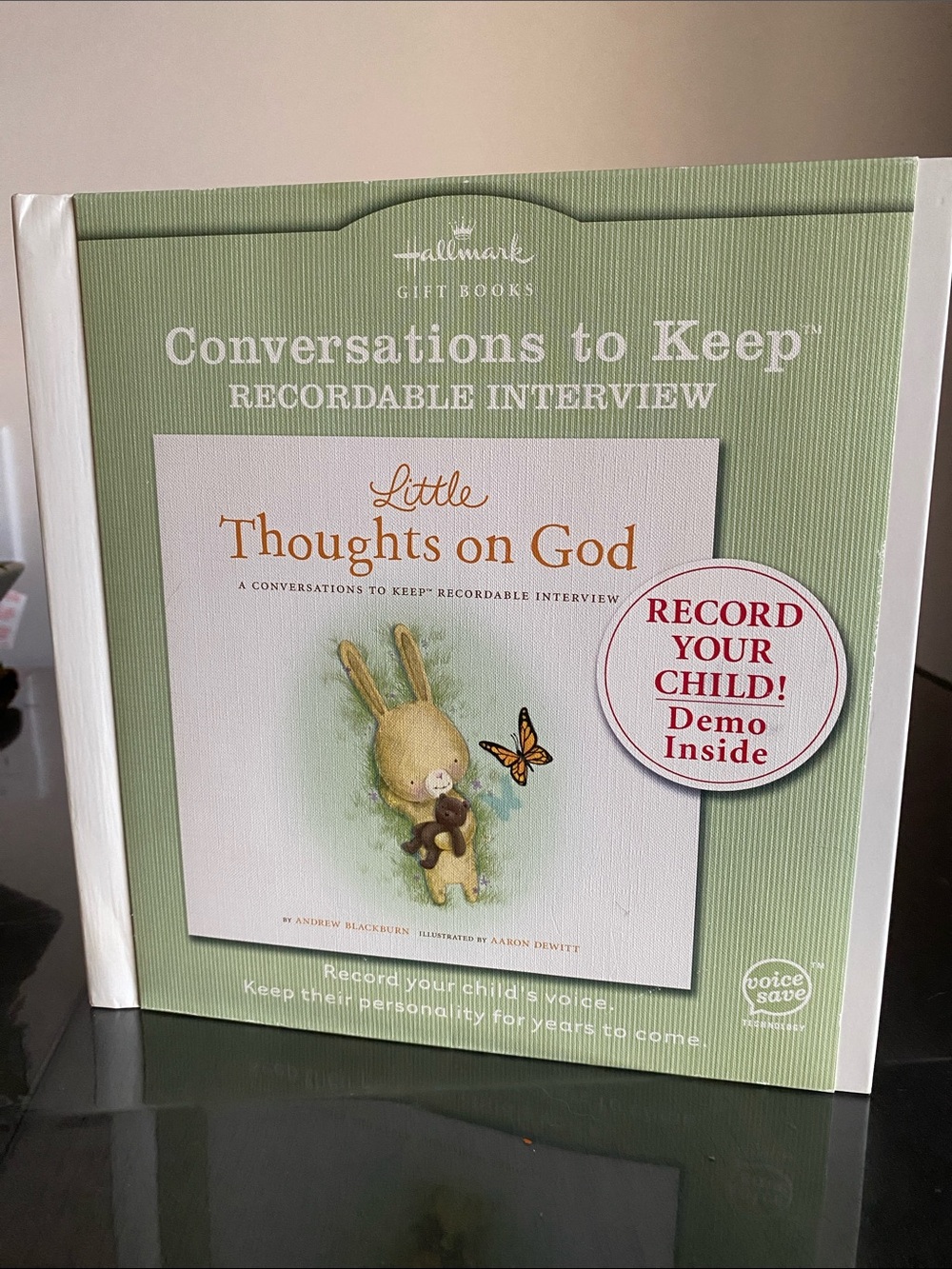 New🌈 Hallmark Gift Books Your Child’s Little Thoughts on God voice recording